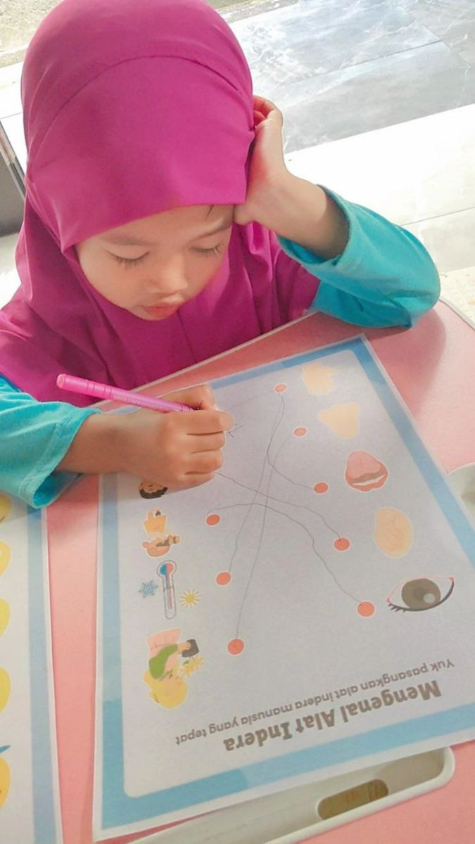 Home Edu Activity - Mengenal Alat Indera Pemberian Allah